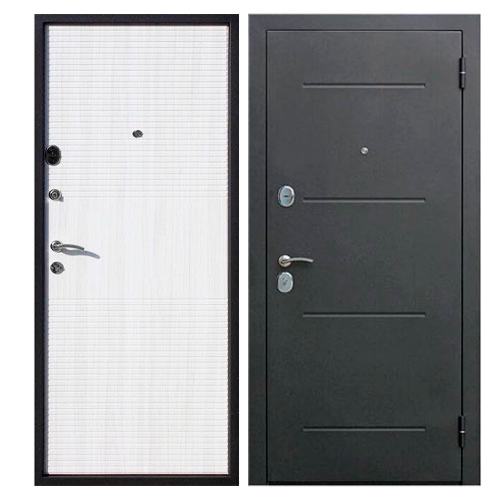 картинка Входная, металлическая дверь "Гарда муар", цвет - белый ясень, карат от магазина «Лигранд»